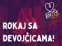 Rokaj sa devojčicama! Podrži Rok kamp 2026.